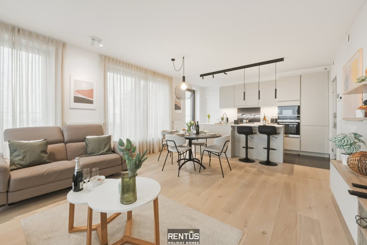 O'searys - Stylish apartment with stadium view in ostend